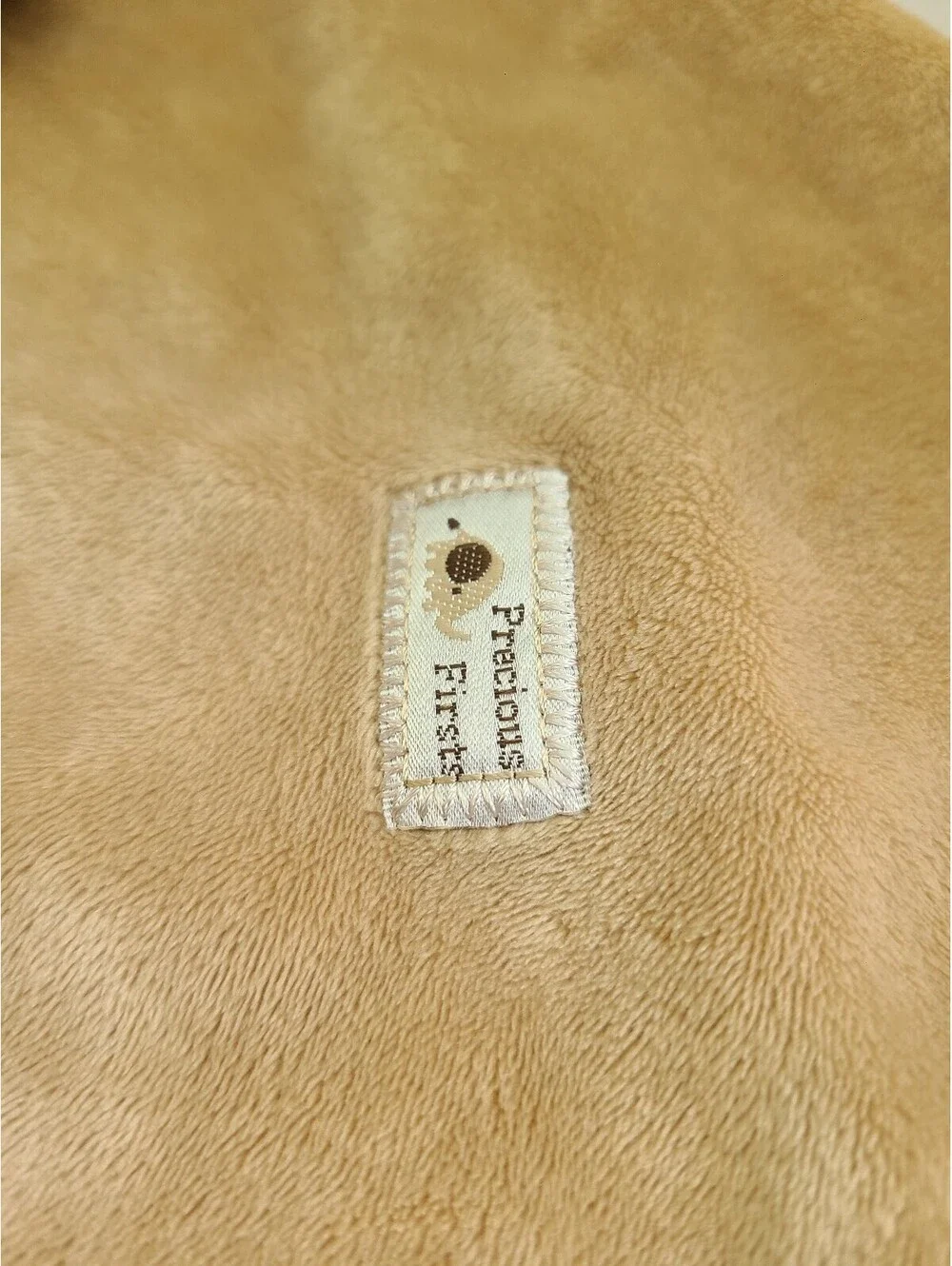 Carters Precious Firsts Tan Elephant Security Blanket Plush Lovey